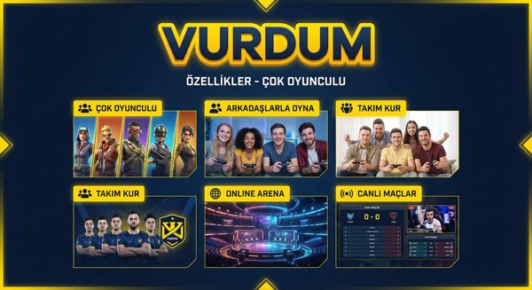 Vurdum Canlı Multiplayer Oyunlar